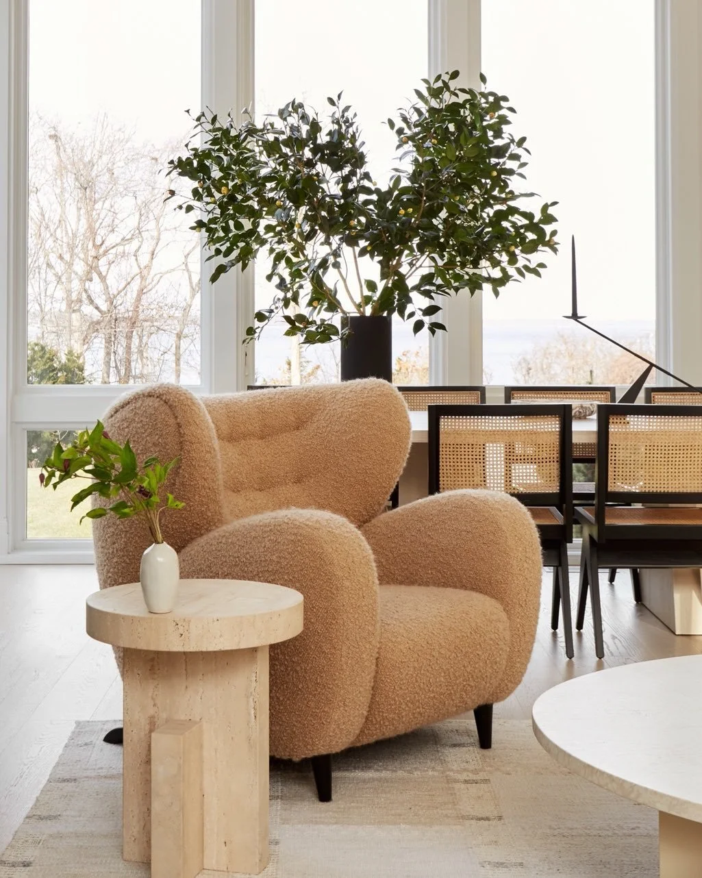 Creating a Conversation Space How to Mix and Match Accent Chairs and