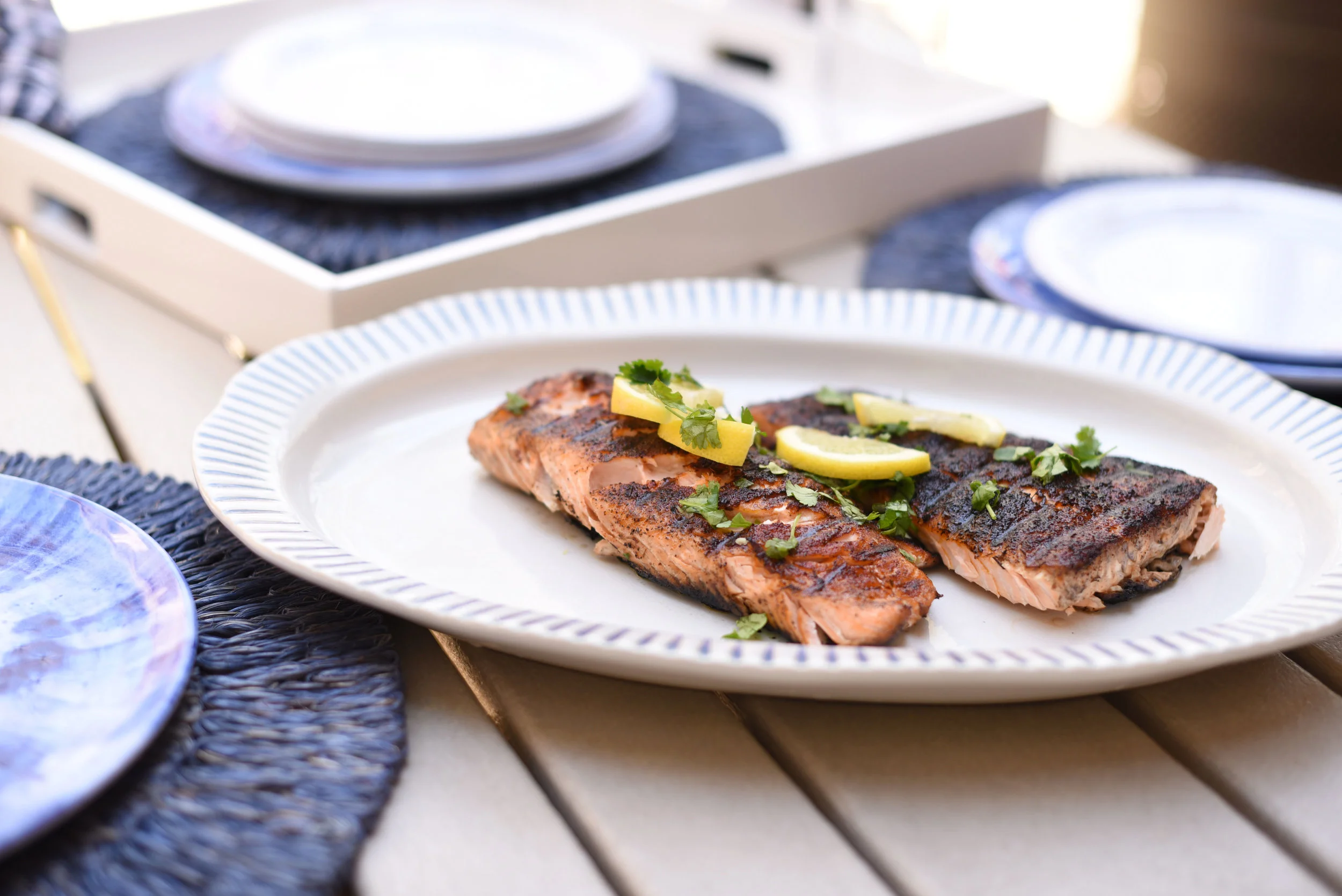 HEALTHY AND EASY GRILLED SALMON RECIPE