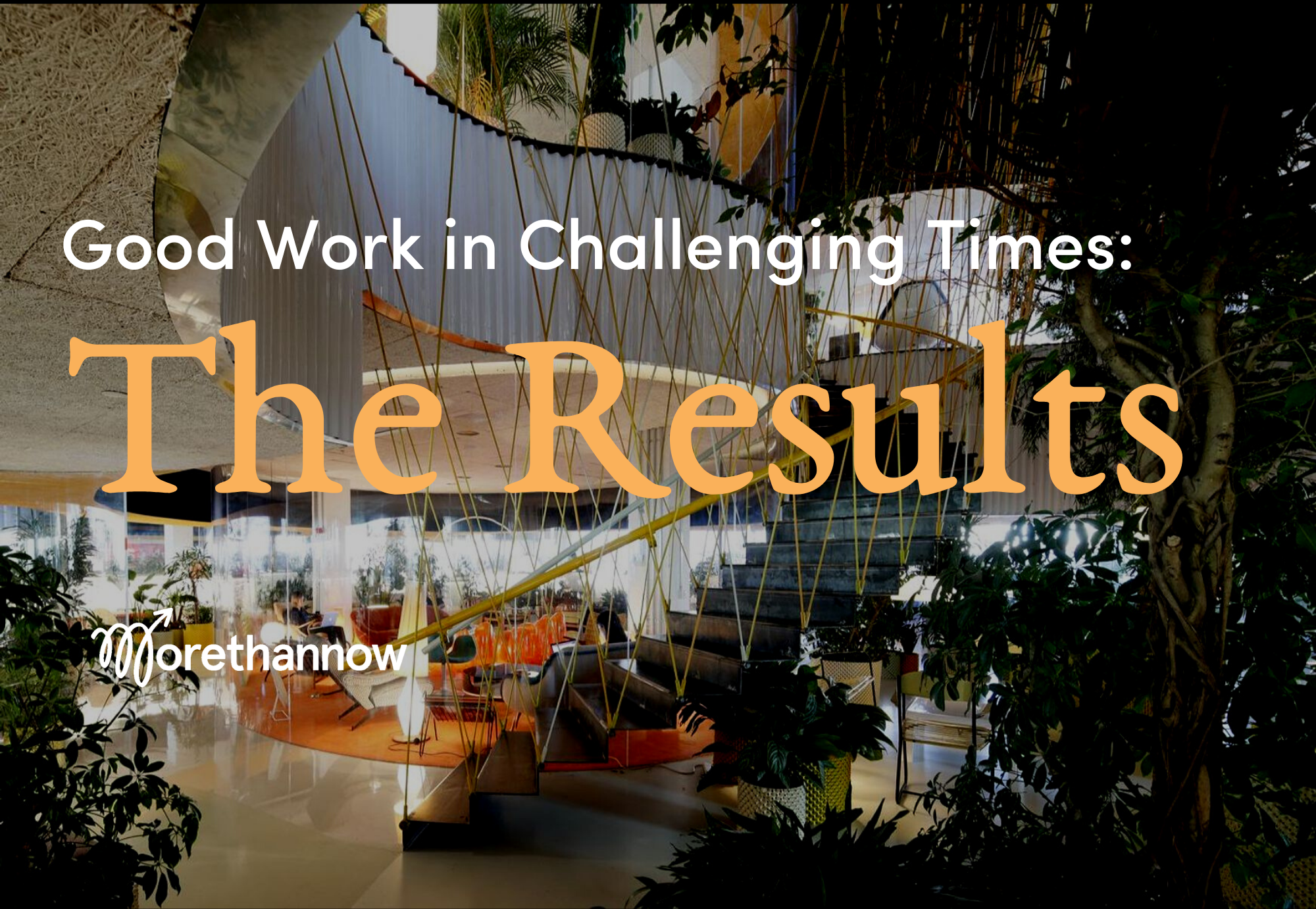Good Work and Performance Culture — MoreThanNow