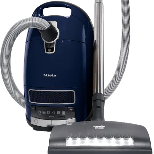 Miele Complete C3 Marin - $1099.95 • 1,200–watt Miele-Made Vortex Motor™ • 6-setting suction control via +/- controls w/auto setting • Exclusive Miele AirClean Sealed System™ • Type GN AirClean FilterBag™, 4.76 quart • HEPA AirClean Filter (HA50) • Premium Electro Floorhead (SEB 236) • Parquet Twister Floorhead (SBB 300-3) • Dusting Brush, Upholstery Tool and Crevice Nozzle on VarioClip™ • Top Rated Vacuum by Consumer Reports • 36 ft cleaning radius • 1 Yr Warranty, 7 Yrs Motor & Casing Flooring: Suitable for bare floor to high pile carpeting.