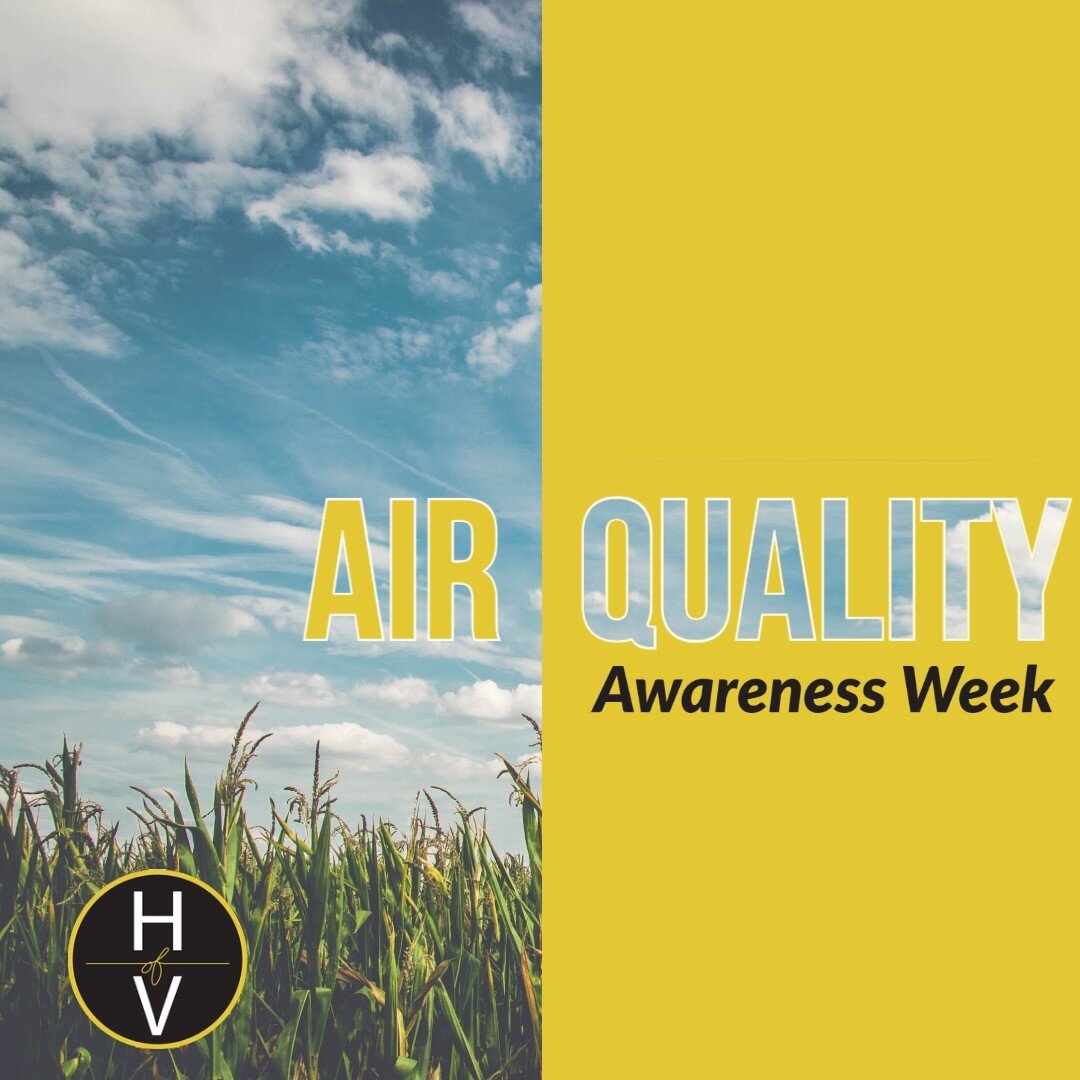 This is Air Quality Awareness Week! While we need to continue to improve outdoor air quality, it is important to remember how poor indoor air quality remains. According to the EPA, indoor air pollutants are often 2-5 times higher than outdoor levels.