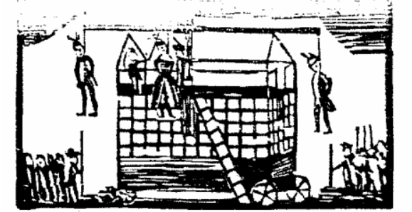 Lady Pirate at the Gallows - The Execution of Rachel Wall