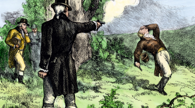 Charles D. Cooper's Letter Starts a Duel