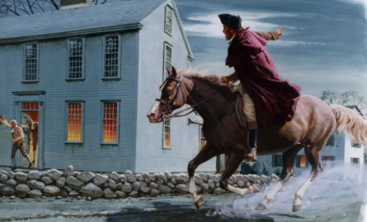 Finishing the Ride - Samuel Prescott Warns Concord