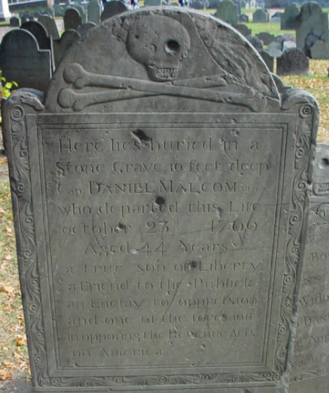 The Defacing of Daniel Malcom's Grave