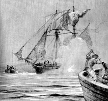 Samuel Elbert Plays David to the British Navy's Goliath - The Battle of Fredrica River