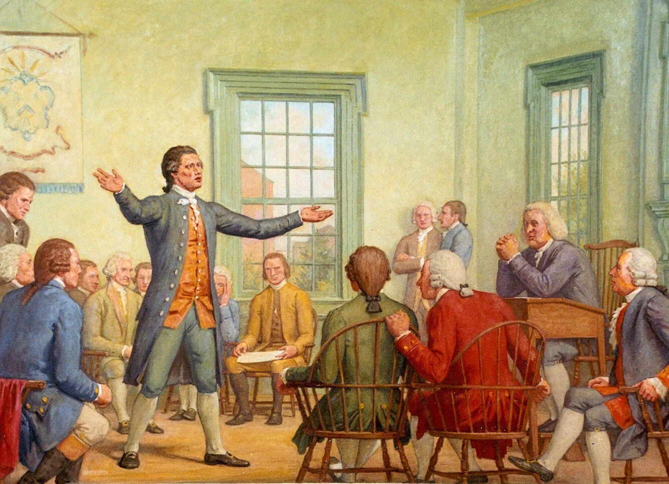 Elected Mayor at the Continental Congress - Samuel Rhoads