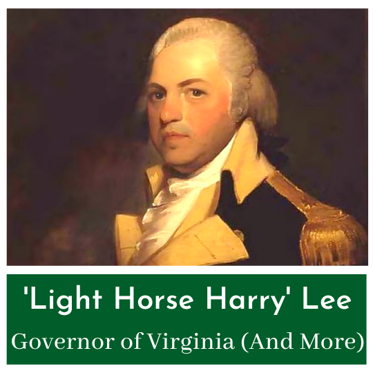 'Light Horse Harry Lee' Quells The Whiskey Rebels