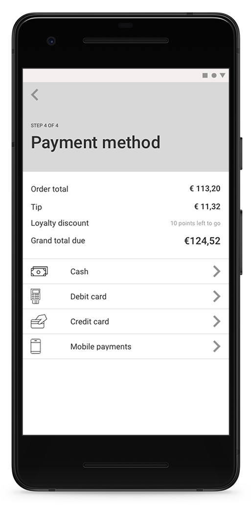 Payment options