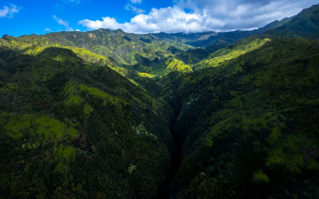 10,000 Foot View: Adam felt like he “was inside a drone” on this helicopter ride. Similar to video production work, but more like vacation.