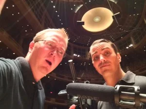 Filming at Dallas Symphony for North Texas Day of Giving.