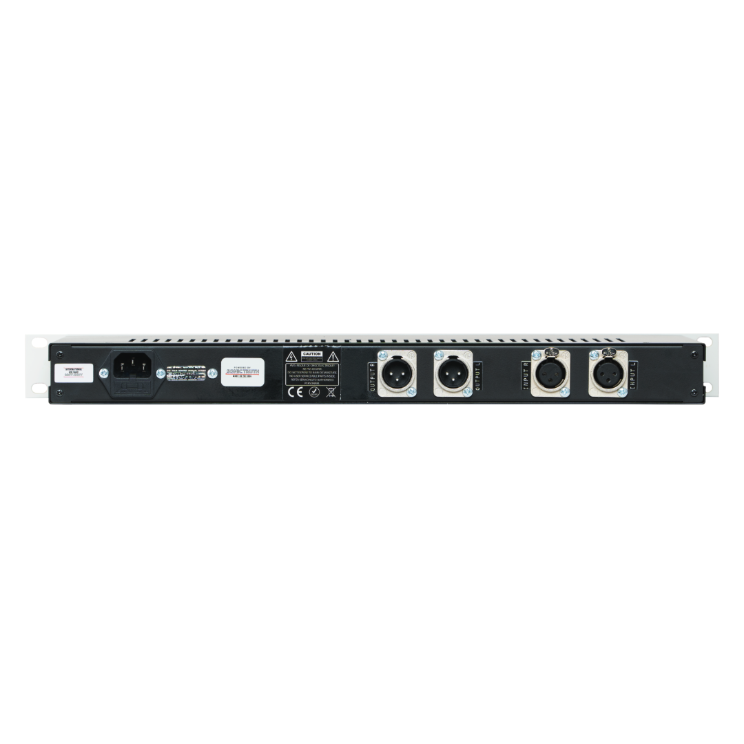 AudioScape SSL-style Mix Bus Compressor Rear View 2025