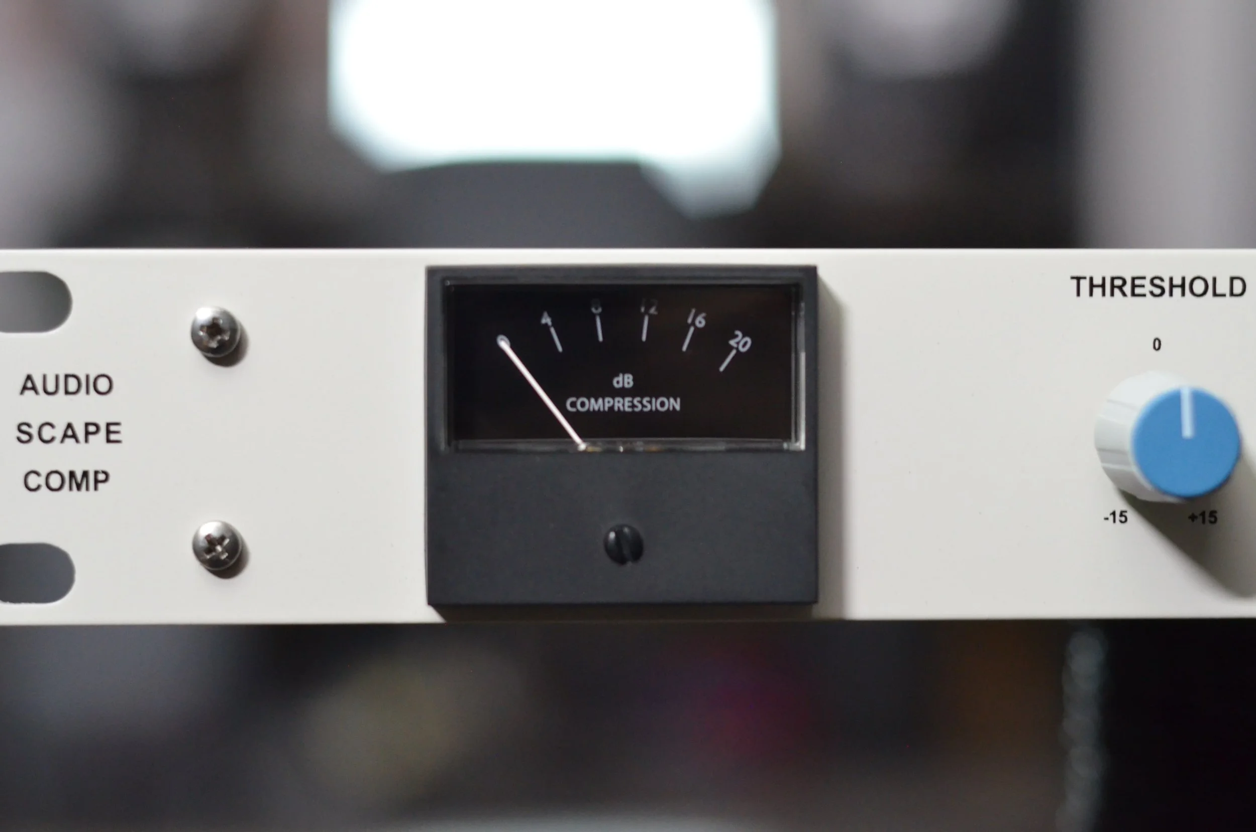 AudioScape SSL-style Mix Bus Compressor Meter View 2025