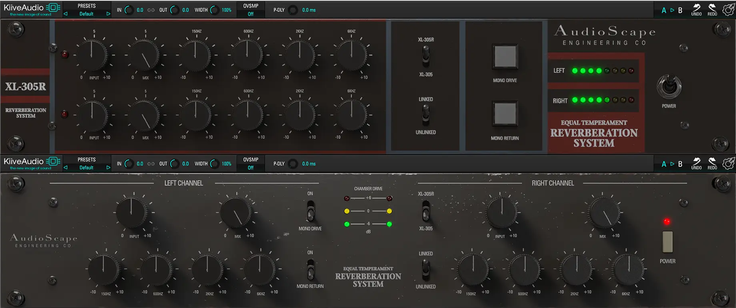 オーディオスコープ XL-305R Dual, Golden58, V-Comp Dual, MK-609 Plugin Bundle