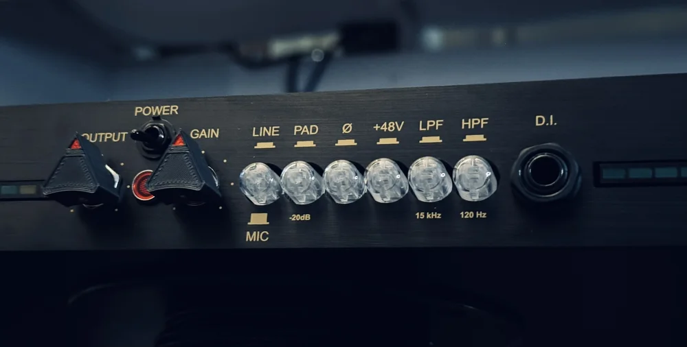 MODULAR AUDIO PRODUCTS D.AM-27 DUAL CHANNEL MIC PREAMP
