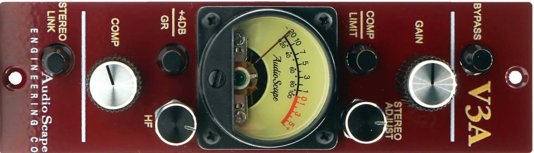 LIMITED EDITION - WINE RED V3A [500-SERIES] LEVELING AMPLIFIER (B-STOCK EVENT)