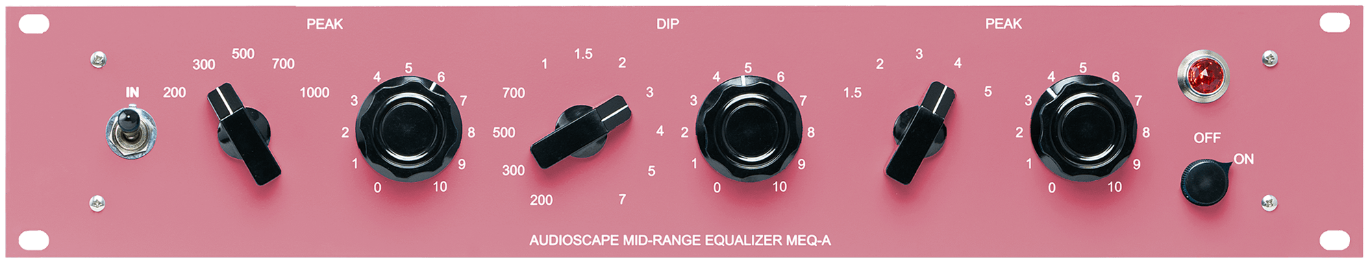LIMITED EDITION PINK MEQ-A TUBE EQUALIZER
