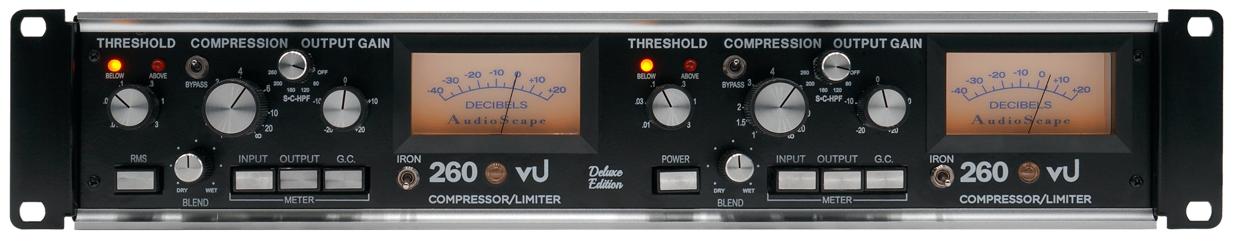 260VU DELUXE EDITION STEREO VCA COMPRESSOR/LIMITER