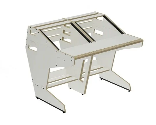 Sessiondesk QUINTAV 2.0 in 70s White