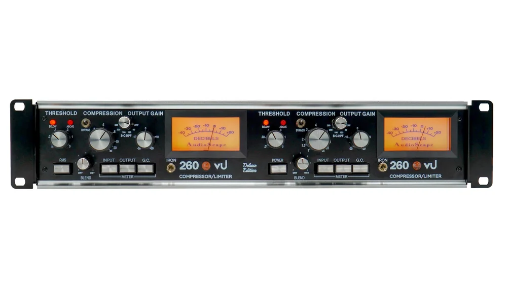 AudioScape 260VU Compressor/Limiter — Vintage Pro Audio Equipment