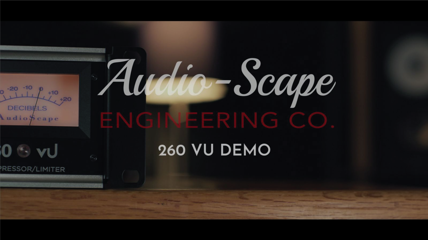 AudioScape 260VU Compressor/Limiter (B-Stock) — Vintage Pro Audio