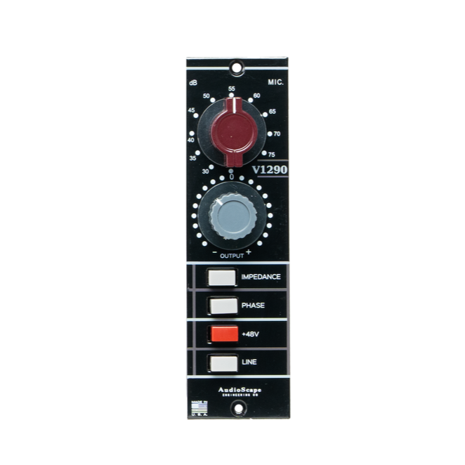 AudioScape V1290 [500-SERIES] PREAMPLIFIER — Vintage Pro Audio