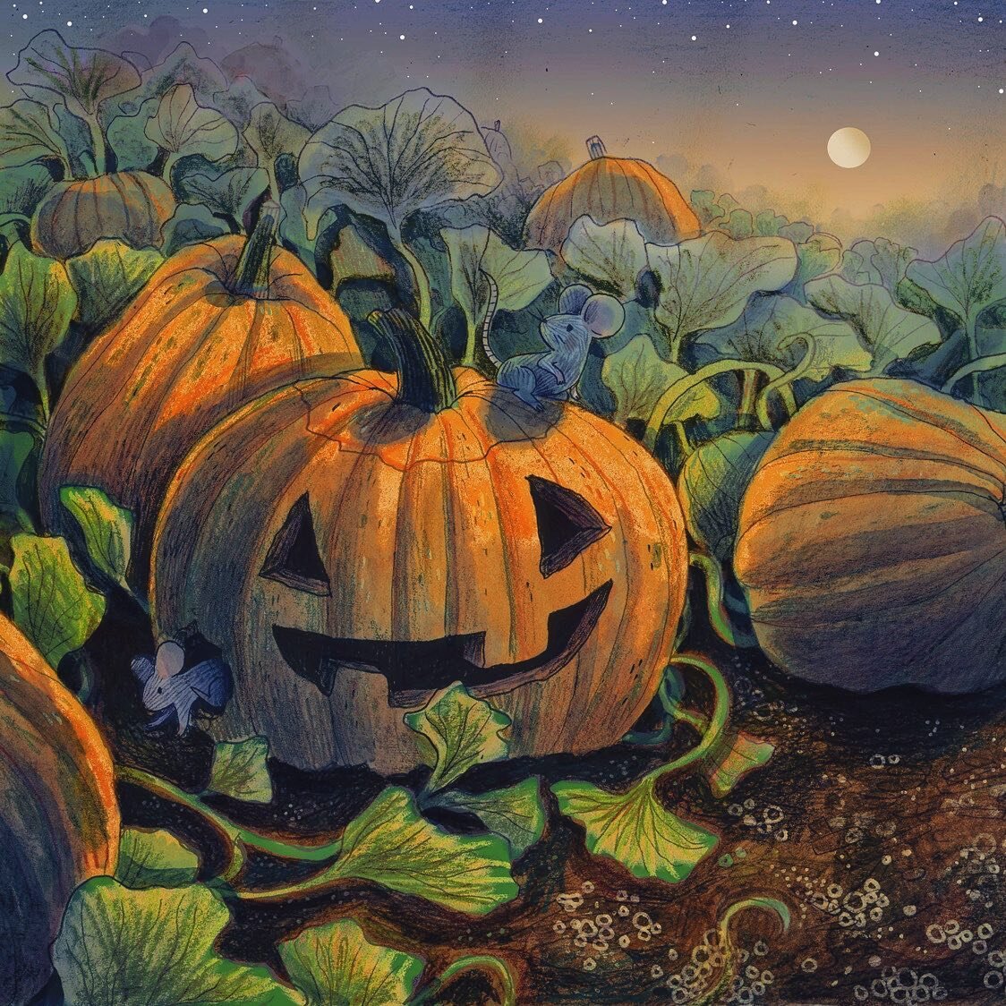 Happy Halloween 🎃 posting one of my messy experiments real quick in between my trips around the city ✨
#halloweendrawing #artistsoninstagram #illustrationartists #illustrator #kidlitart #kidlitartist #pumpkinpatch #spooky #spoopy #spookycute #hallow