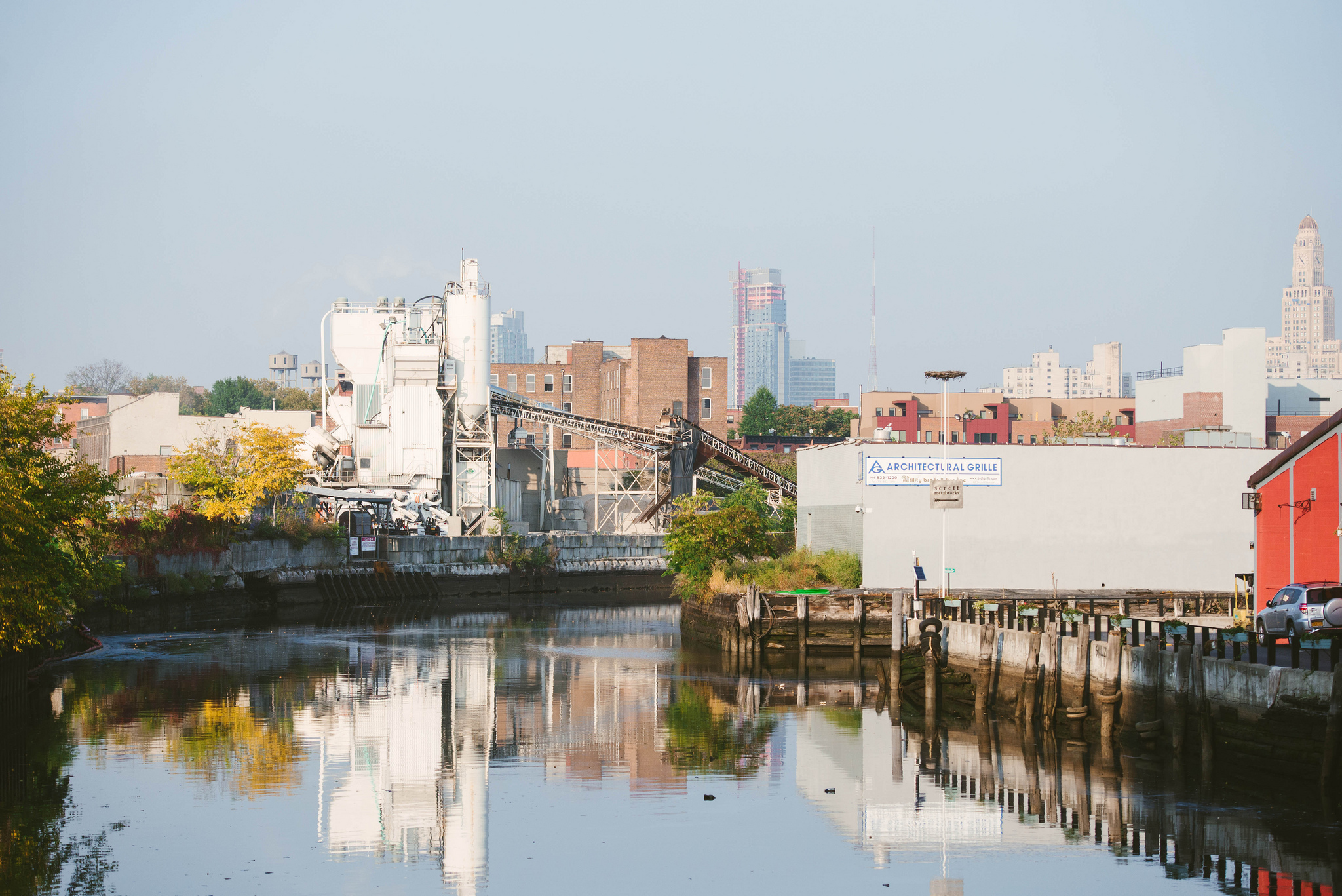The beautiful, clean, sparkling Gowanus Canal 