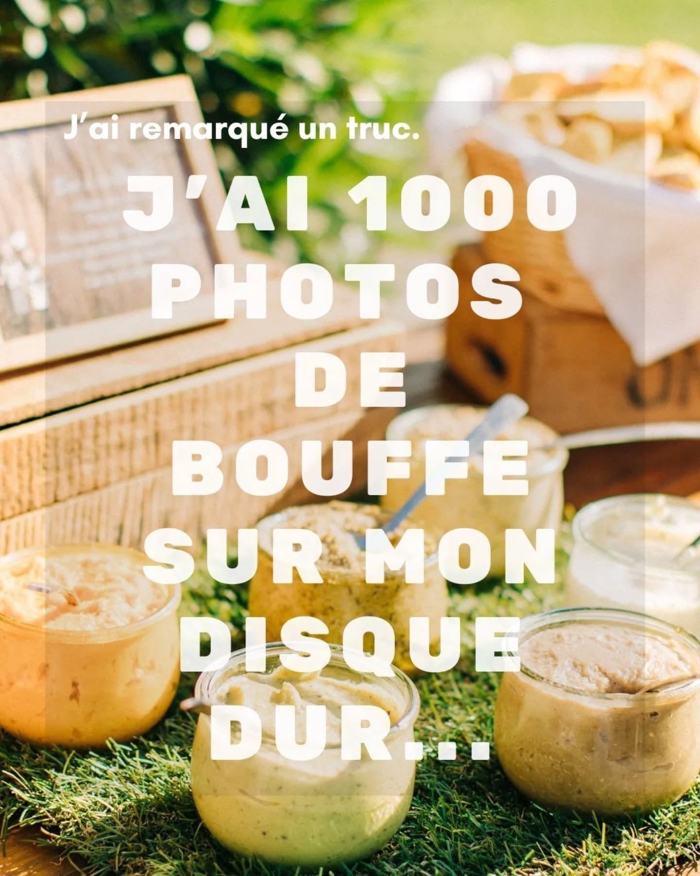Nouvelle ann&eacute;e, nouveau chapitre, nouveau challenge : suivre mes passions, toutes mes passions ! Cuisiner et manger, clairement &ccedil;a en fait partie, alors pourquoi pas en faire des photos ? La question, c'est m&ecirc;me pourquoi je ne me 