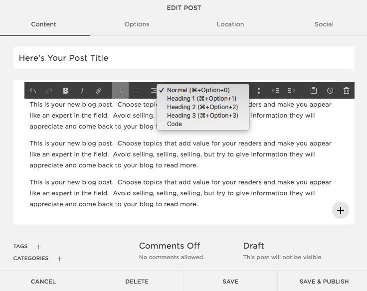 Squarespace Edit Post Format.png