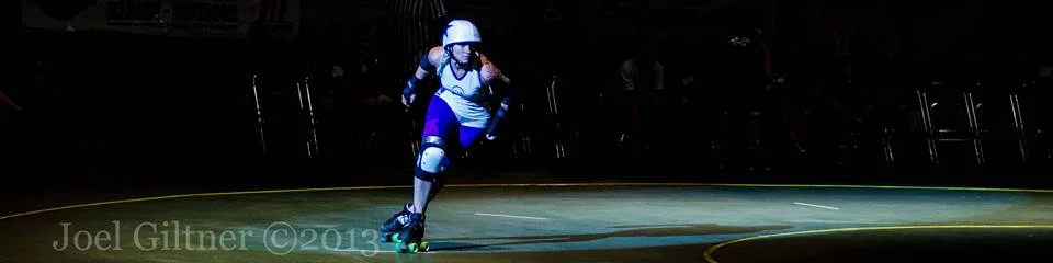 Corrie in her roller derby days - skating for Denver Roller Derby’s Bruising Altitude 