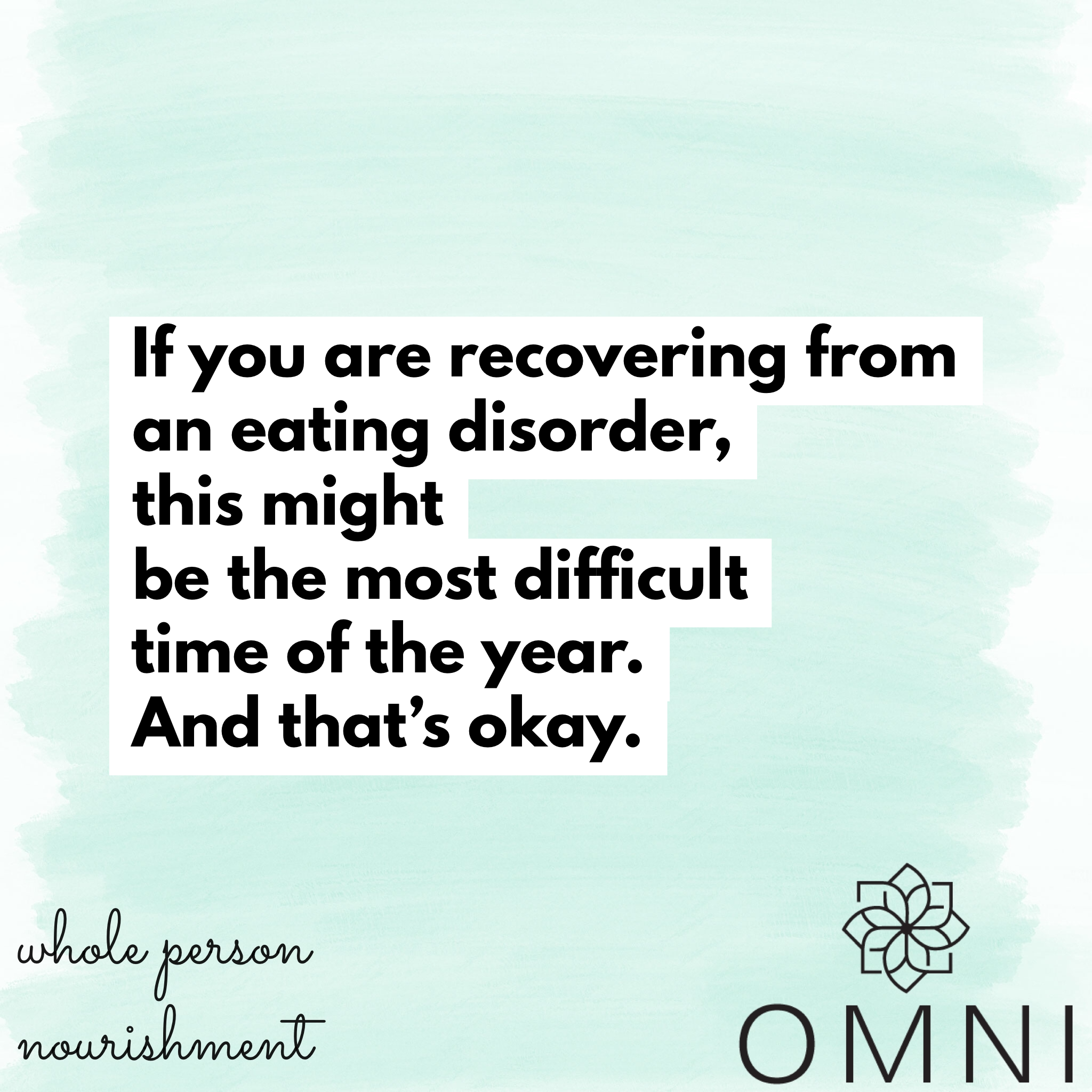 Eating Disorders and the Holidays 