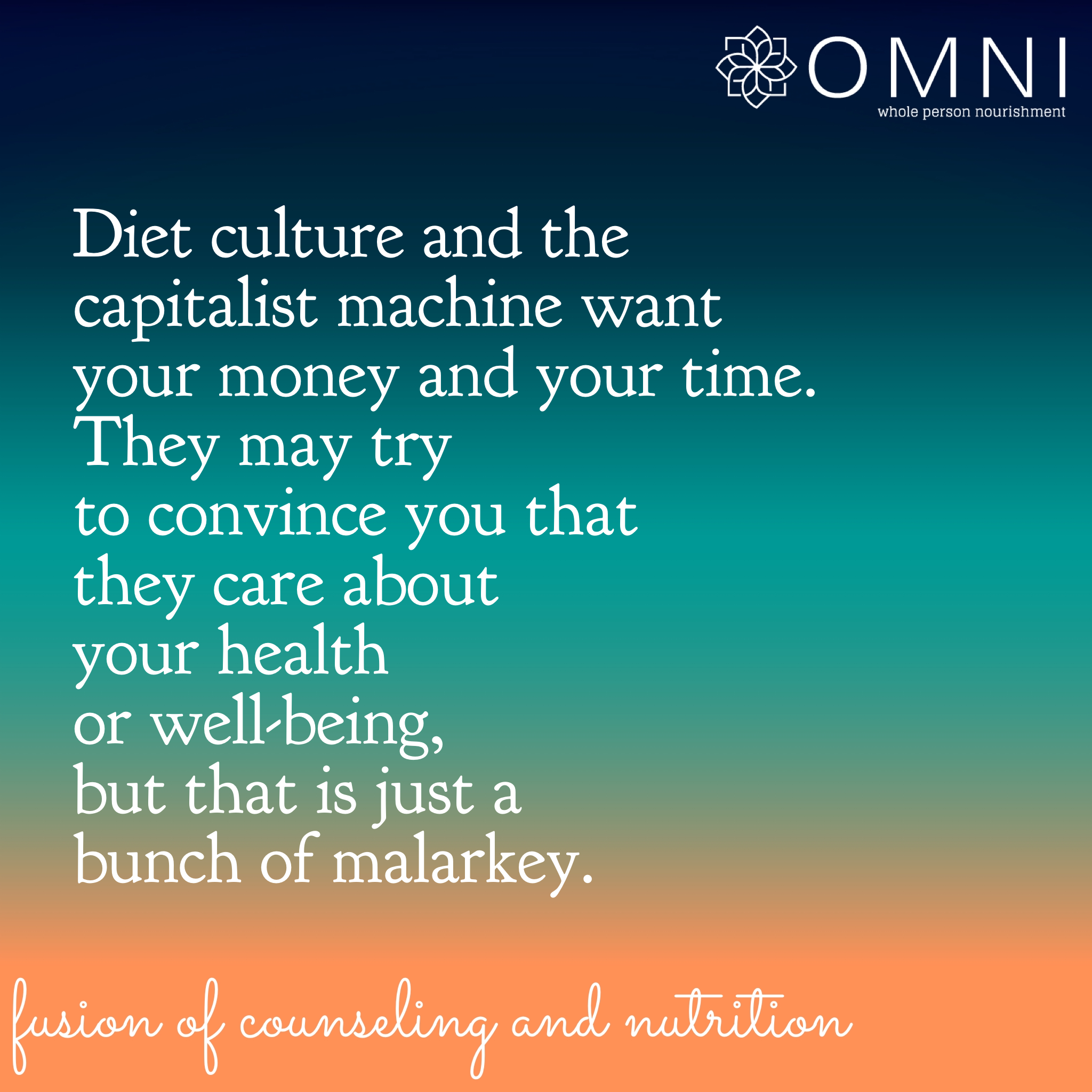 The Capitalist Machine aka Diet Culture 