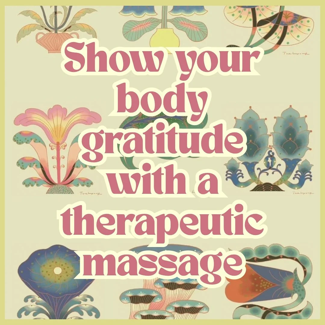 November Updates! 🦃
🌲 As the weather gets colder and family gatherings get warmer, show your body some love and gratitude with a massage! I am available for bodywork sessions at my private practice studio in Pennsport and at Nirvana Med Spa!
🍁 I a