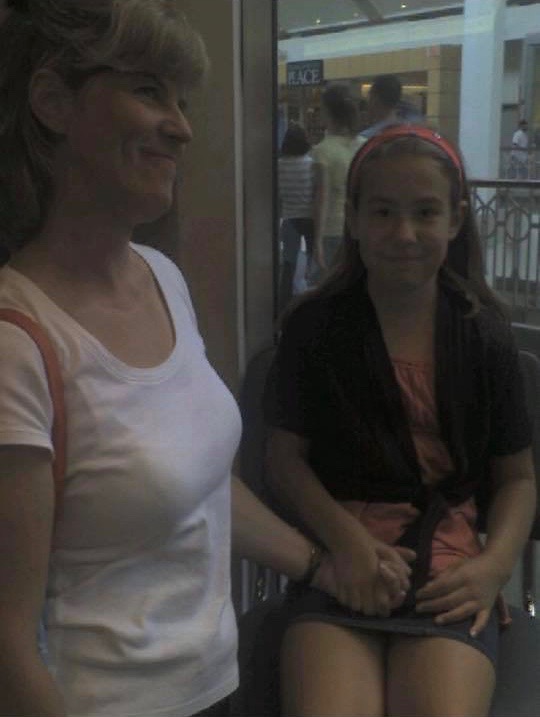 mom being nervous for me :-)