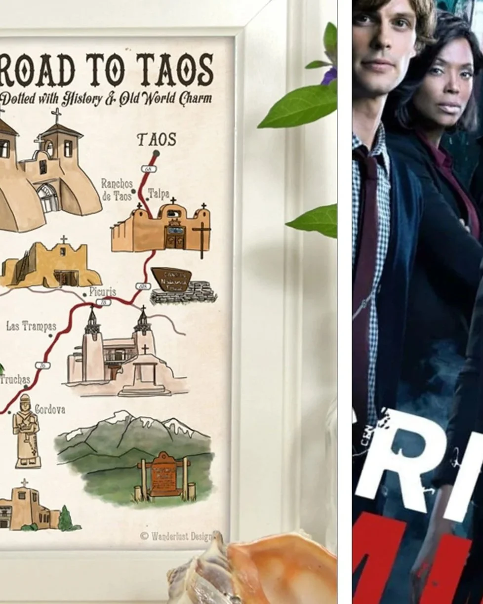 Licensed Illustrated Map for Major Television Studio Company