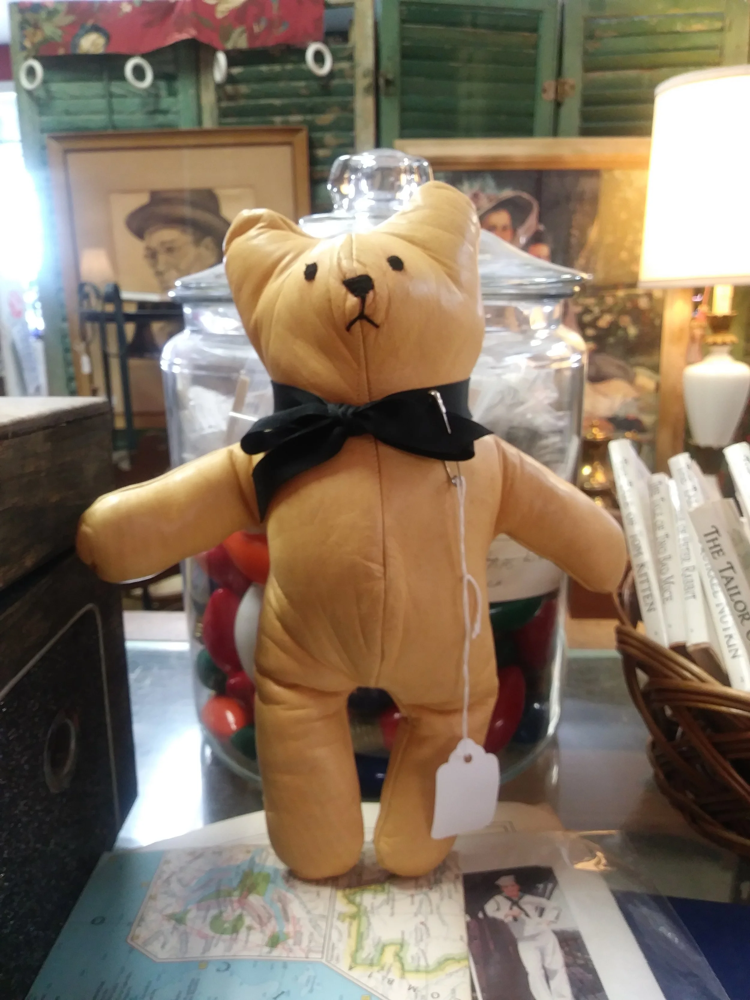 Ross Antique Mall, Ross, TX A soft leather antique doll