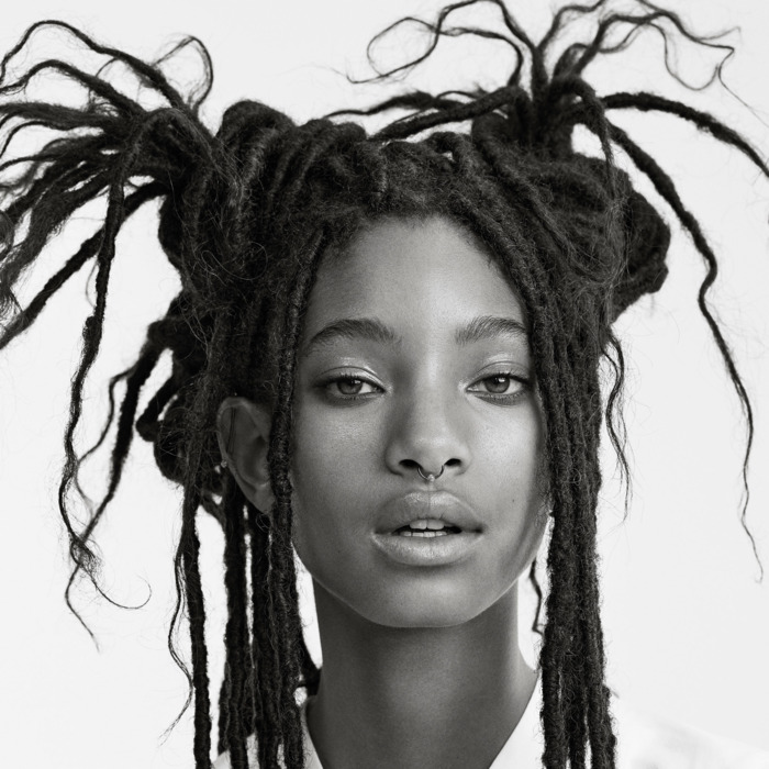 Portrait of Willow Smith from The Cut courtesy of Maison Margiela