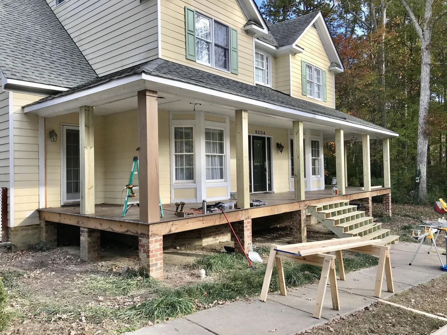 Front Porch Face Lift — RIC design build