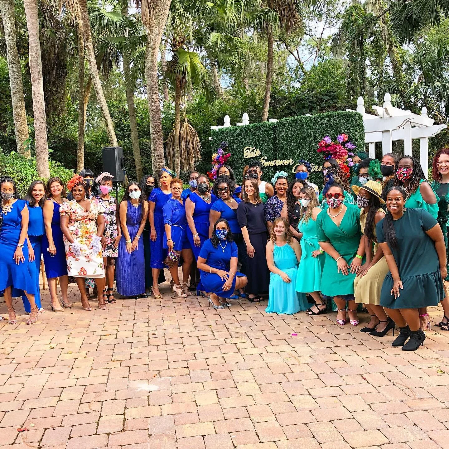 Time For T.E.A. Foundation Brings Together Orlando’s Influential Women Professionals and Local Art For a Garden Tea Experience 