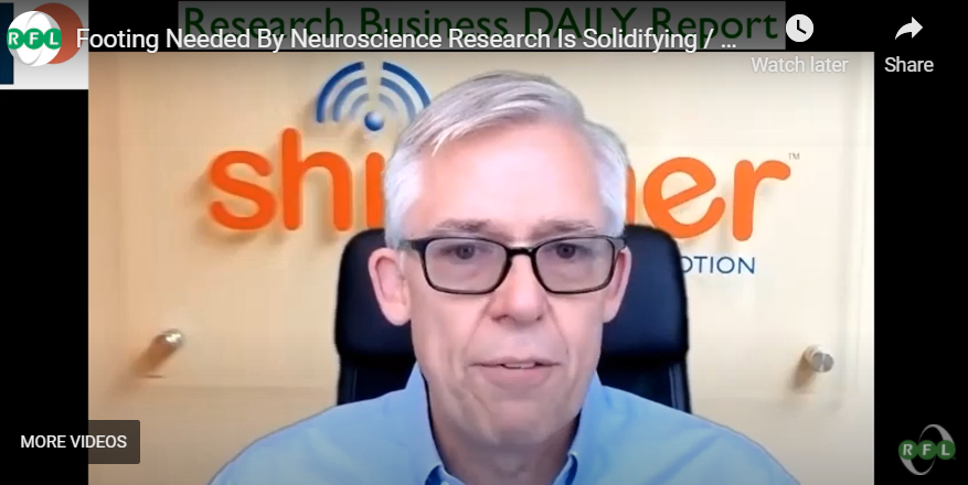 Footing Needed By Neuroscience Research Is Solidifying