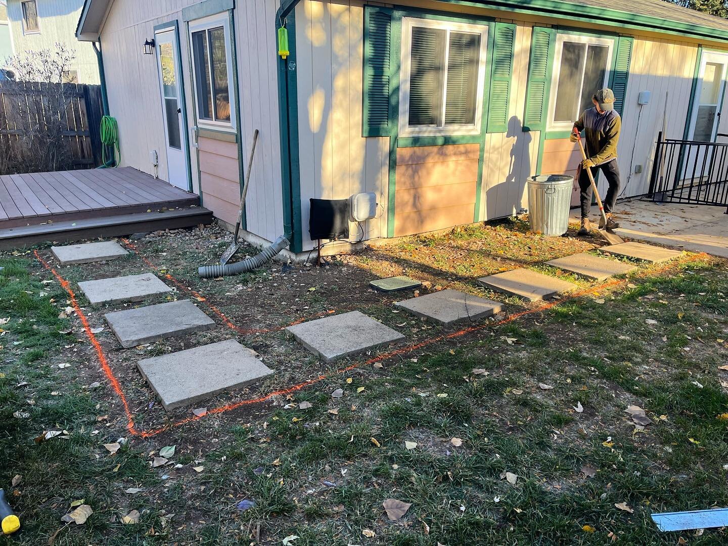 Breaking ground in November???
If you didn&rsquo;t know, we are more than just a lawn care company. We also do a variety of landscaping projects and house maintenance/renovation projects. This year we have three employees staying with us through the 