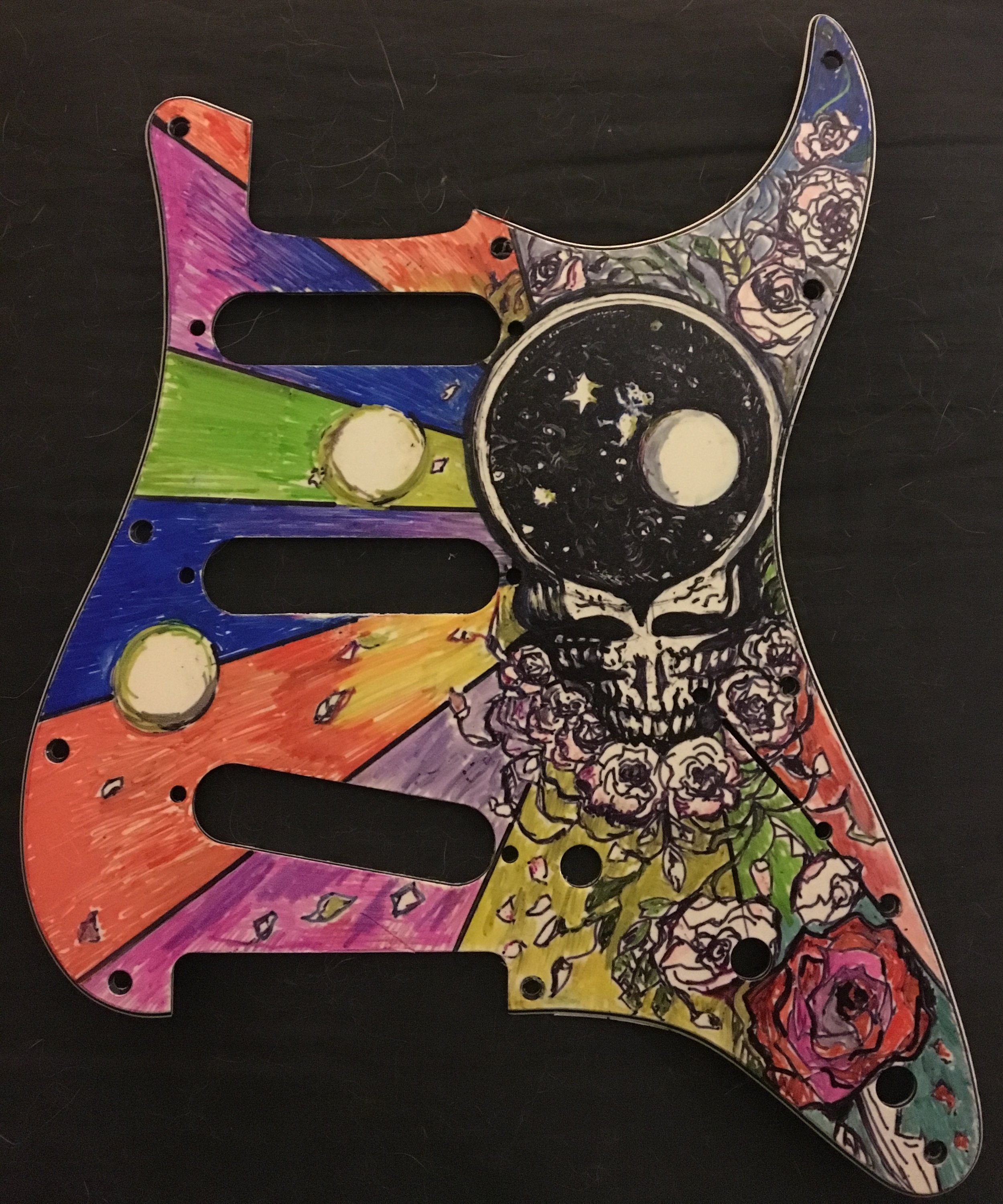 Grateful Dead Inspired Guitar Guard