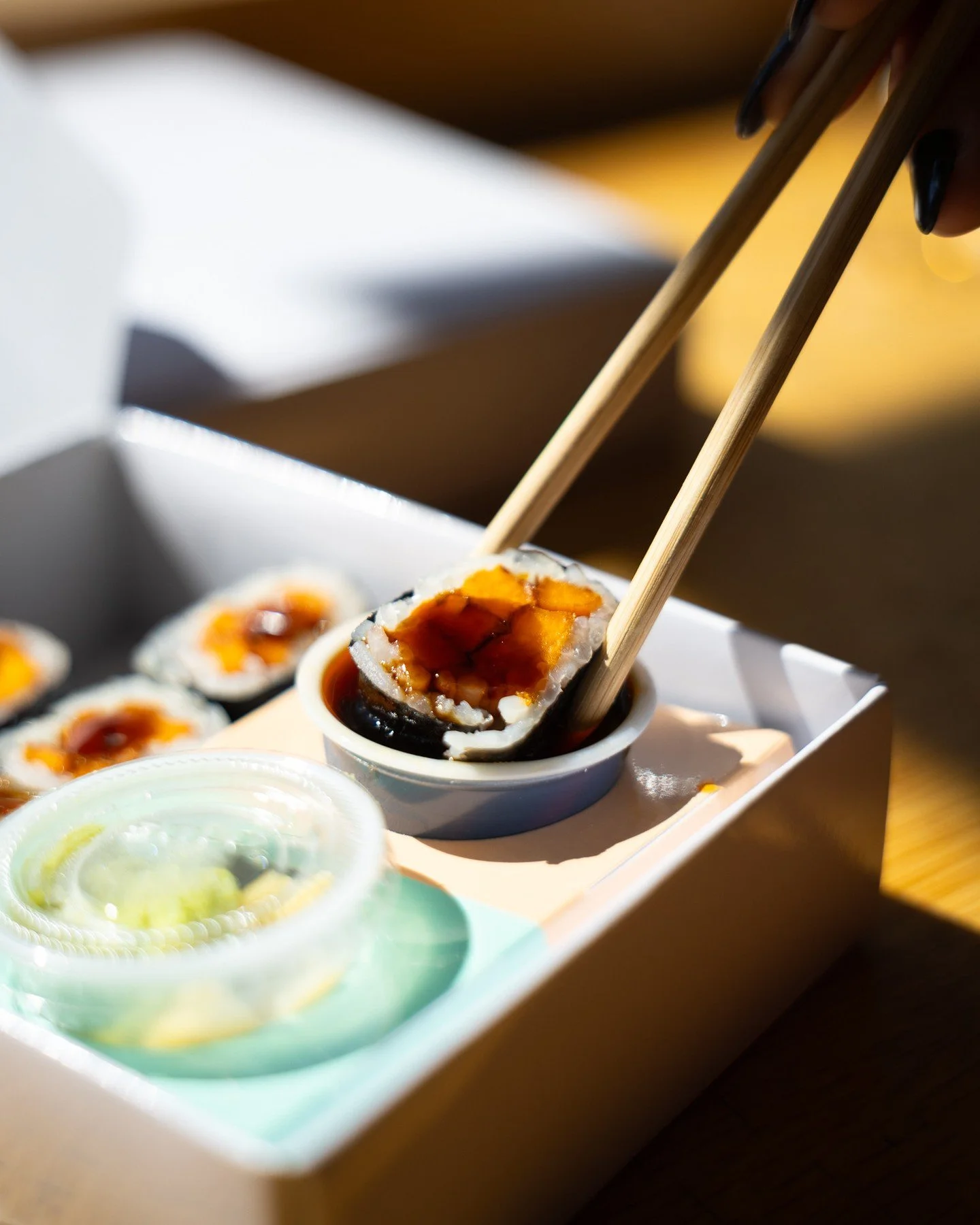 A Sweet Potato Roll a day is proven to make you more productive&hellip; trust us 😉⁠
⁠
#sushi #sushiroll #lunch