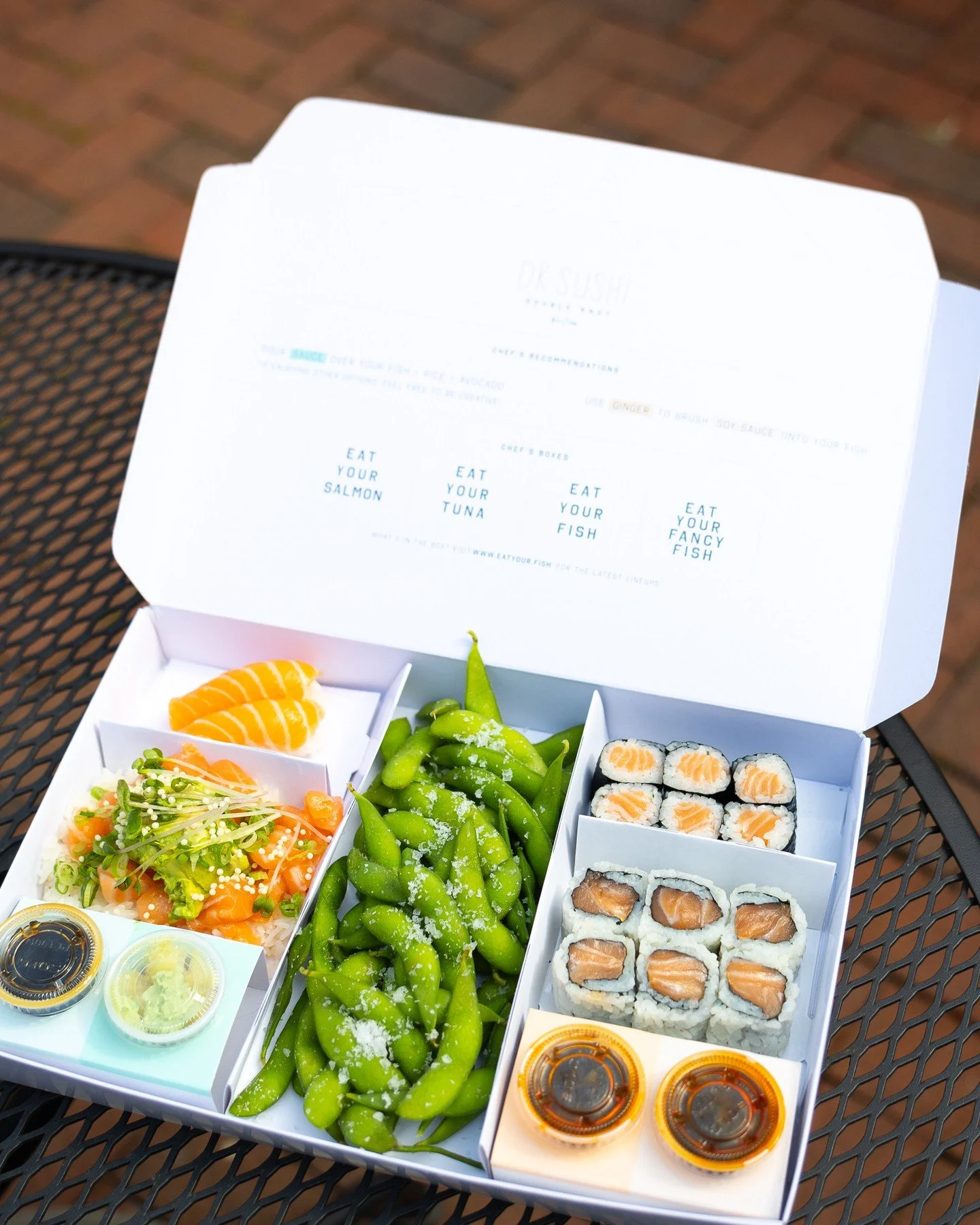 Can we normalize planning our whole day around DK Sushi? 🍣