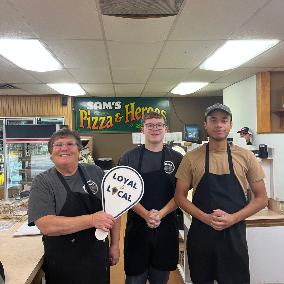 Sam's Pizza Loyal to Local 2025.png