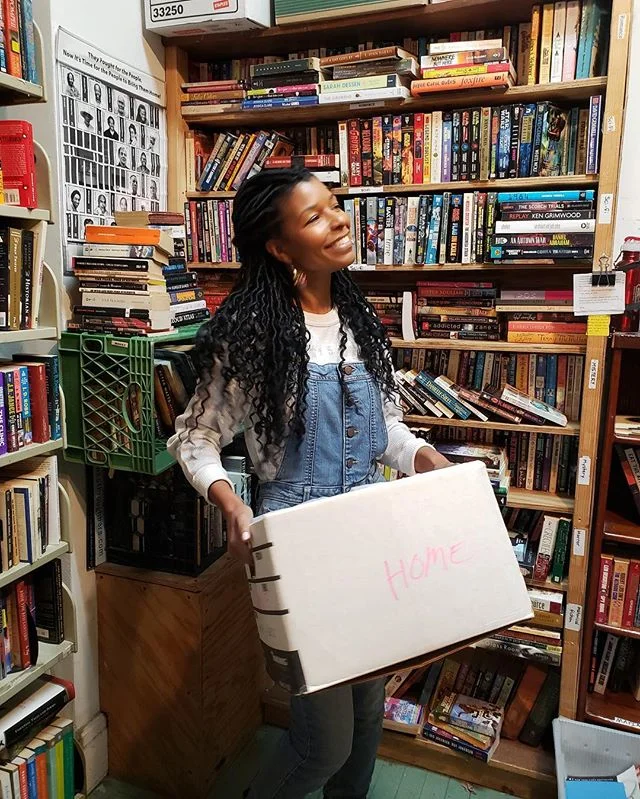 For every Grant Blvd purchase, our team donates one book to the non-profit Books Through Bars // Thanks to your incredible support of our Fall/Winter collection, we were able to donate 51 books this weekend &amp; couldn't be more excited to continue 