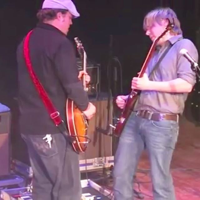 Throwback to Sammy cutting heads with Jason Isbell during Tom Petty&rsquo;s &ldquo;Rebels.&rdquo; Grand reopening of the @cvillejefferson 2010. Special night. @samuel.d.wilson @jasonisbell