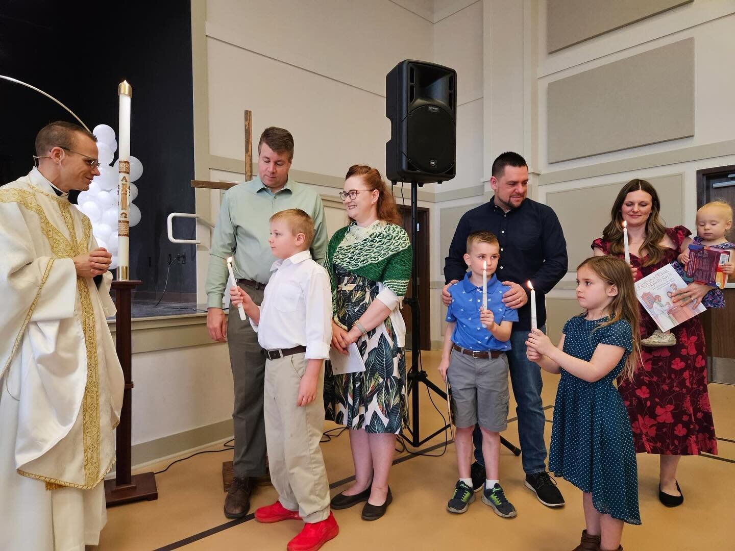 We give thanks for the Lord&rsquo;s gracious work in the lives of these four children in receiving the gift of holy baptism this past Sunday! Welcome to the family of God!