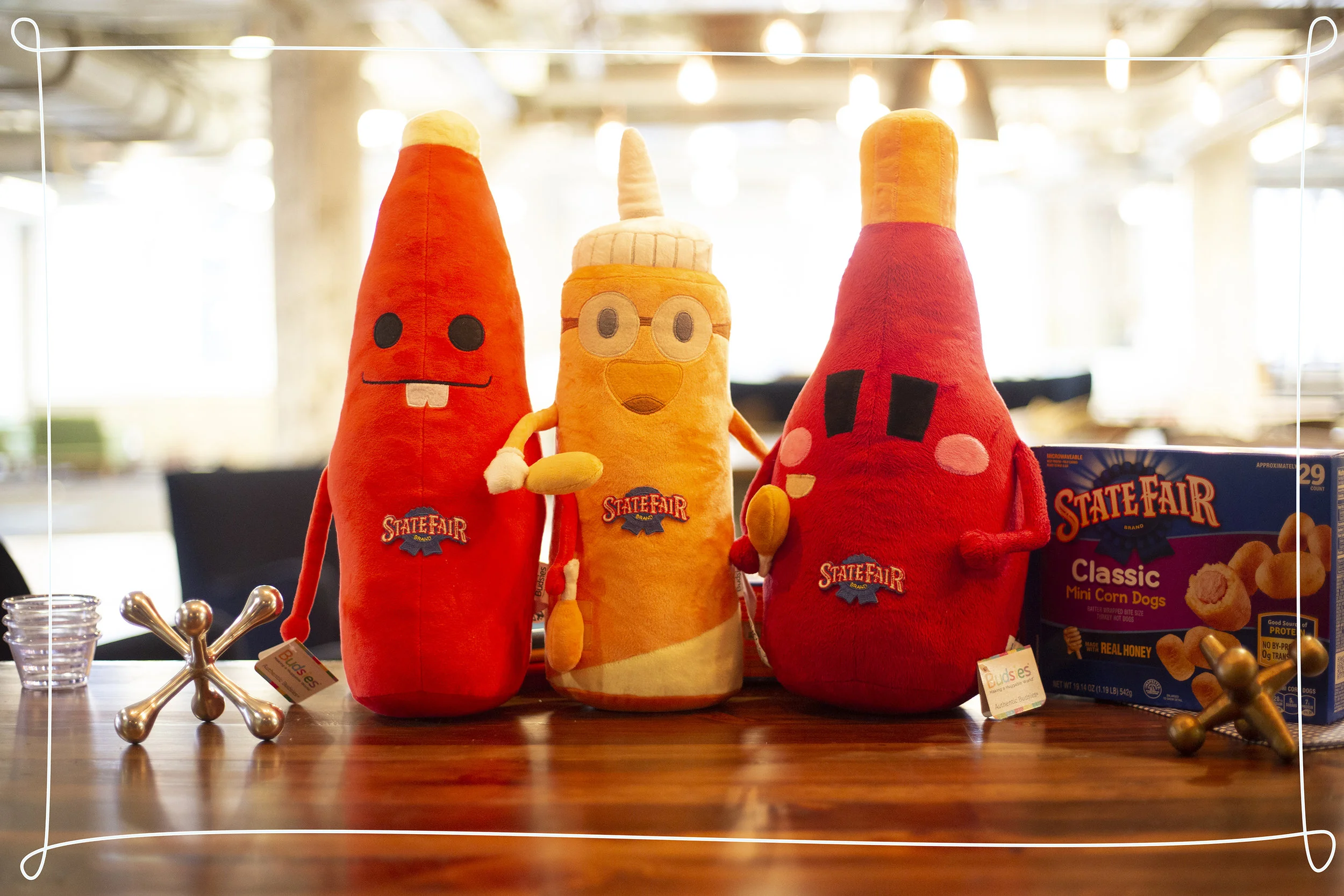  We were supposed to have plushies as a giveaway but didn’t push through but we decided to make these for our clients so they’ll remember how awesome this campaign was. 